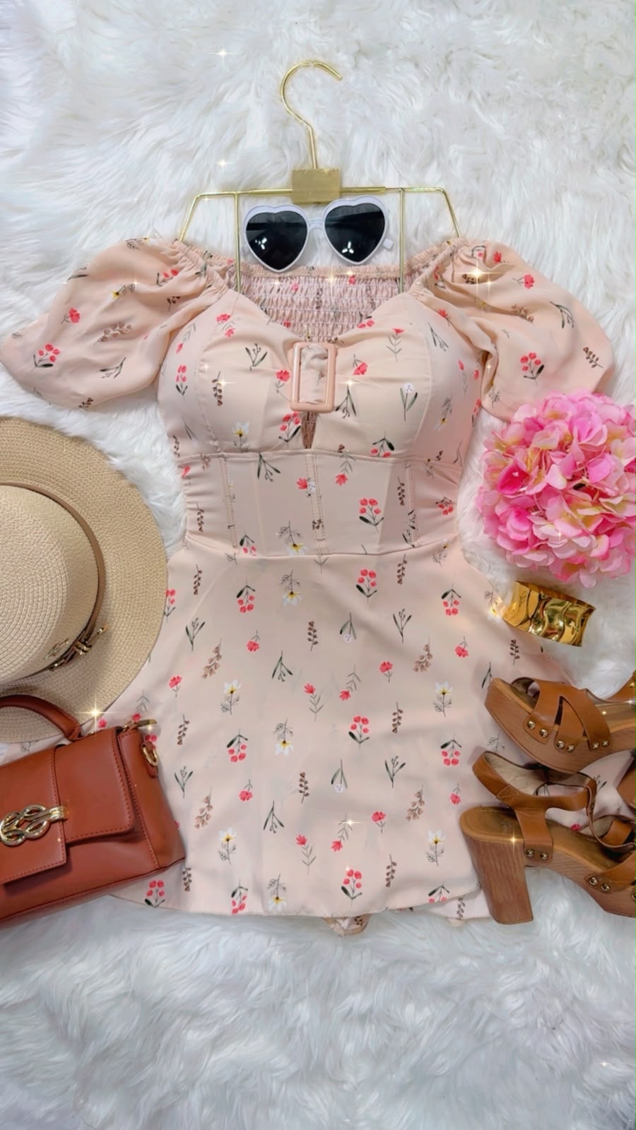 Vestido Short Valentina - Estampado