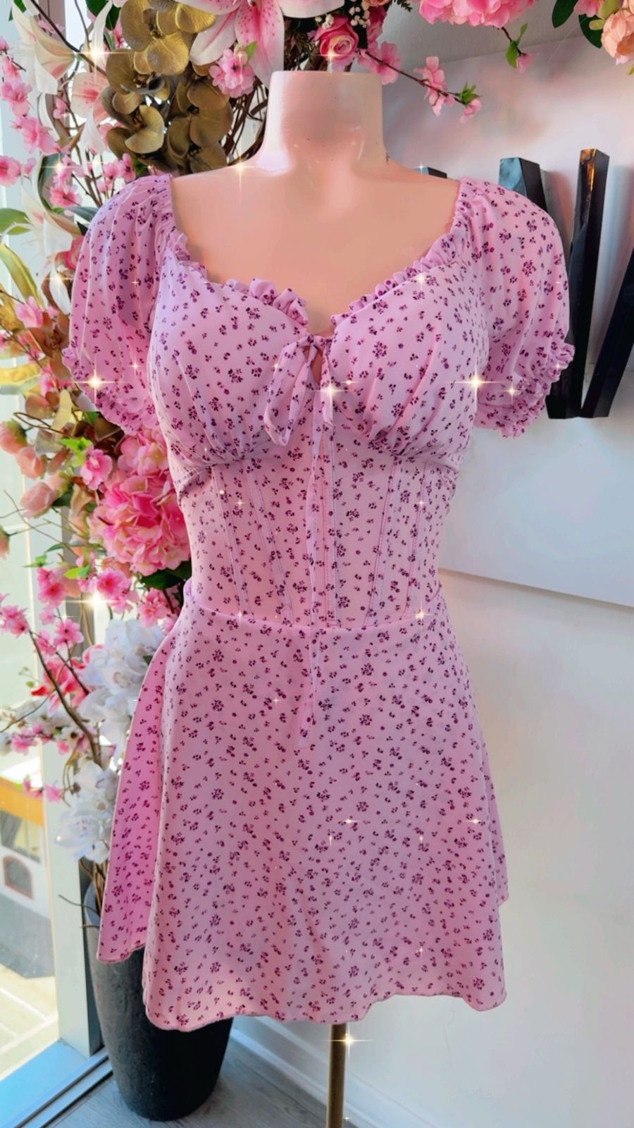 Vestido Short Lucia - Estampado