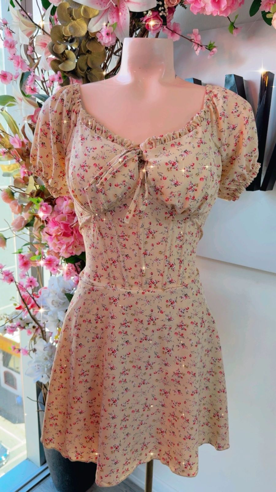 Vestido Short Lucia - Estampado