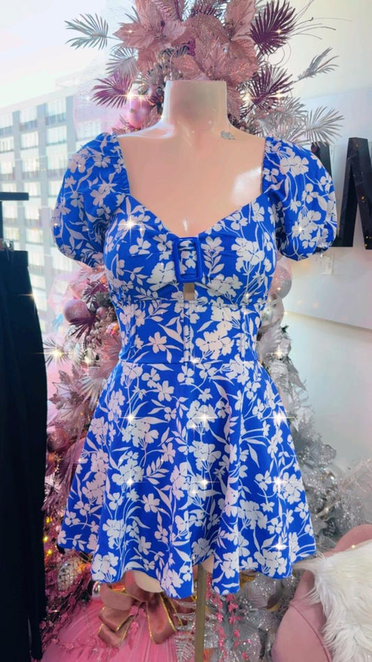 Vestido Short Valentina - Estampado