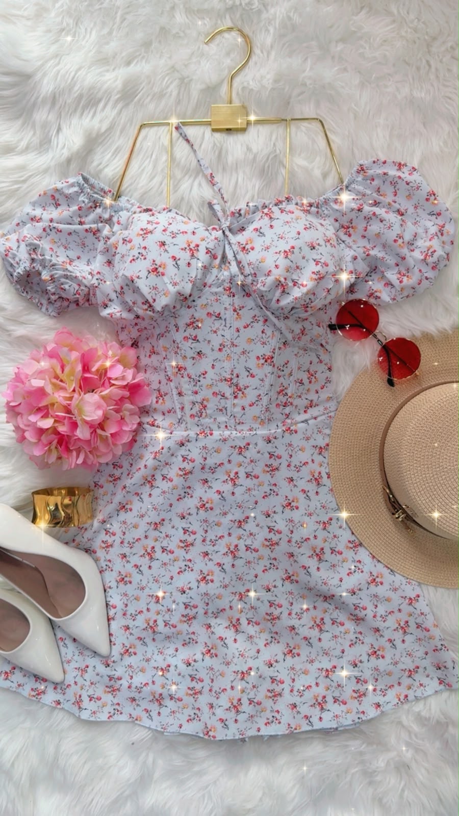 Vestido Short Lucia - Estampado