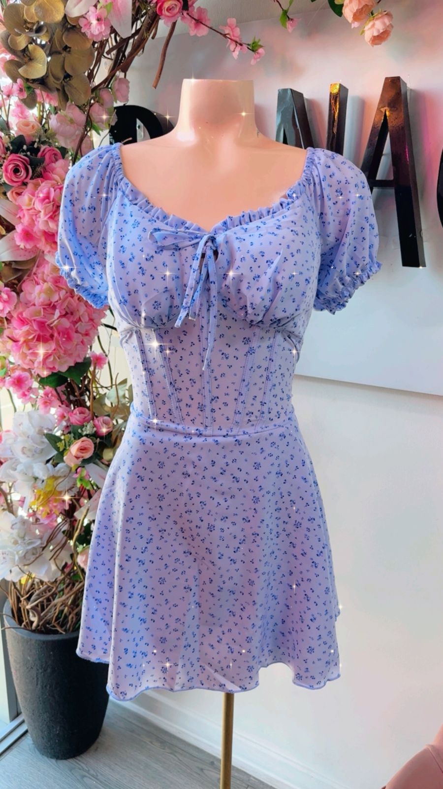 Vestido Short Lucia - Estampado