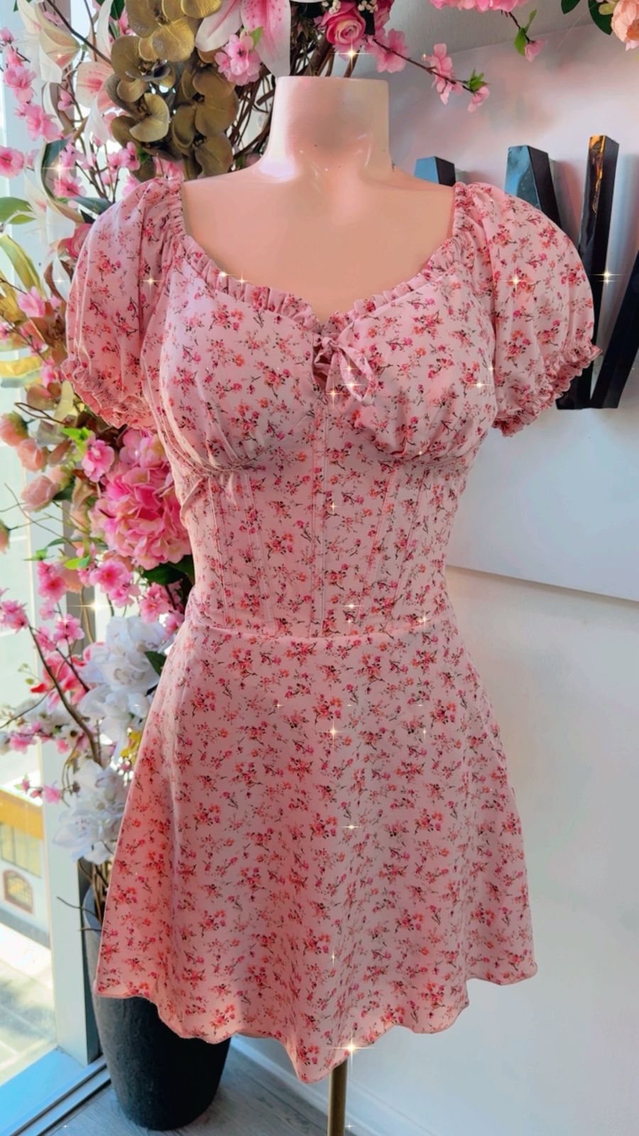 Vestido Short Lucia - Estampado