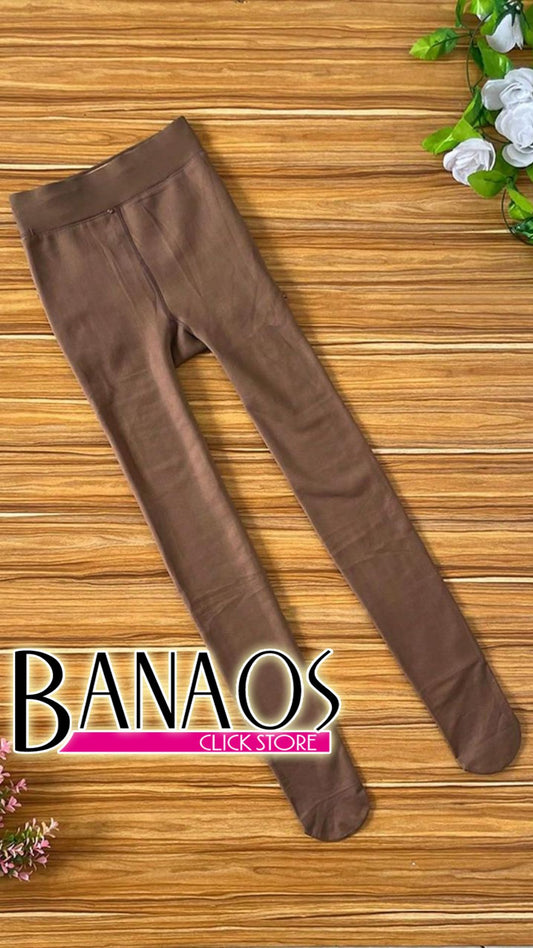 Medias Pantys Efecto Piel - Tradicional - Cafe