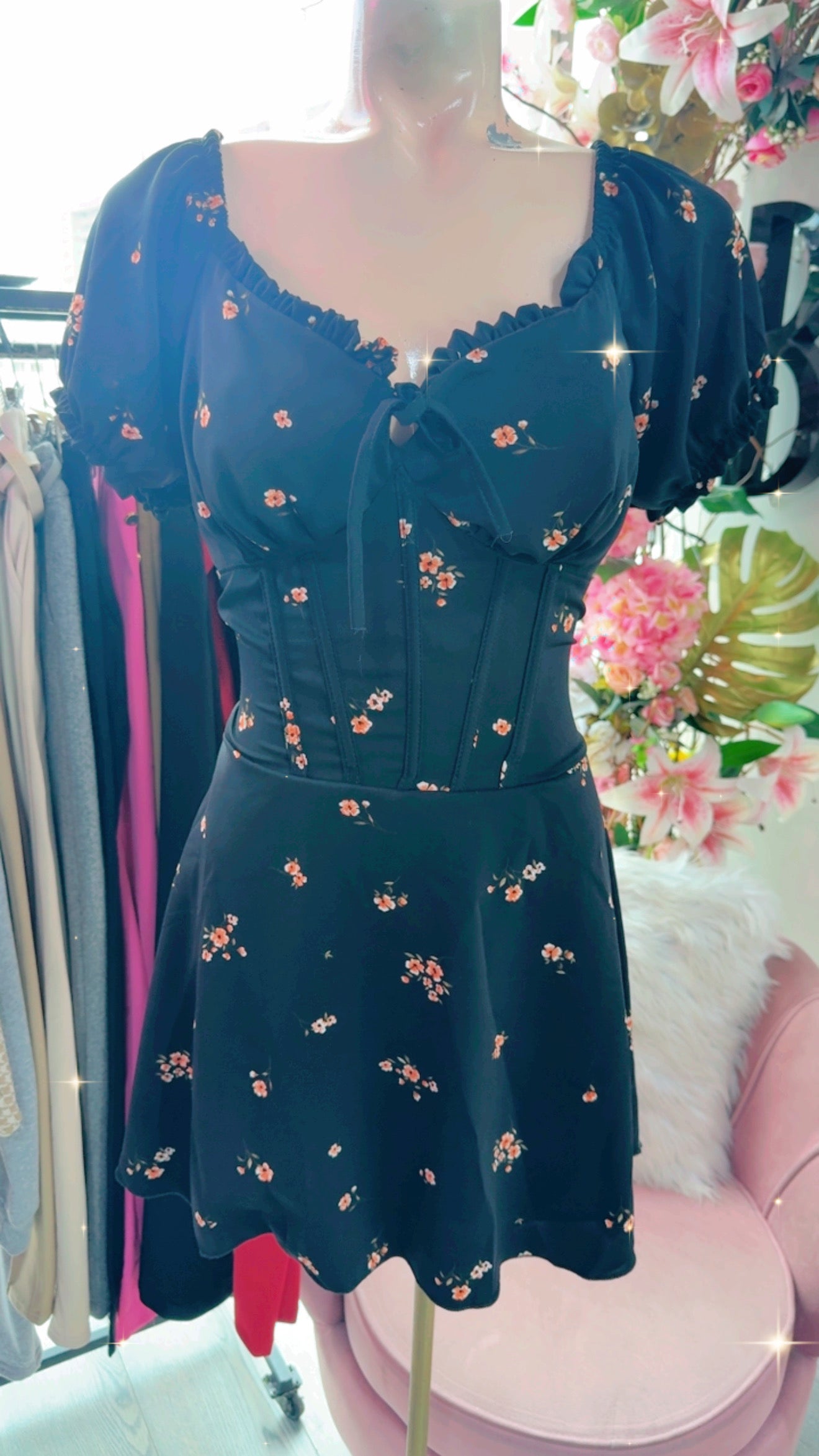 Vestido Short Lucia - Estampado
