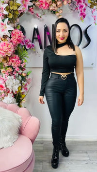 Pantalón Ecocuero – Con Polar