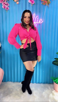 Falda Ecocuero-Basica