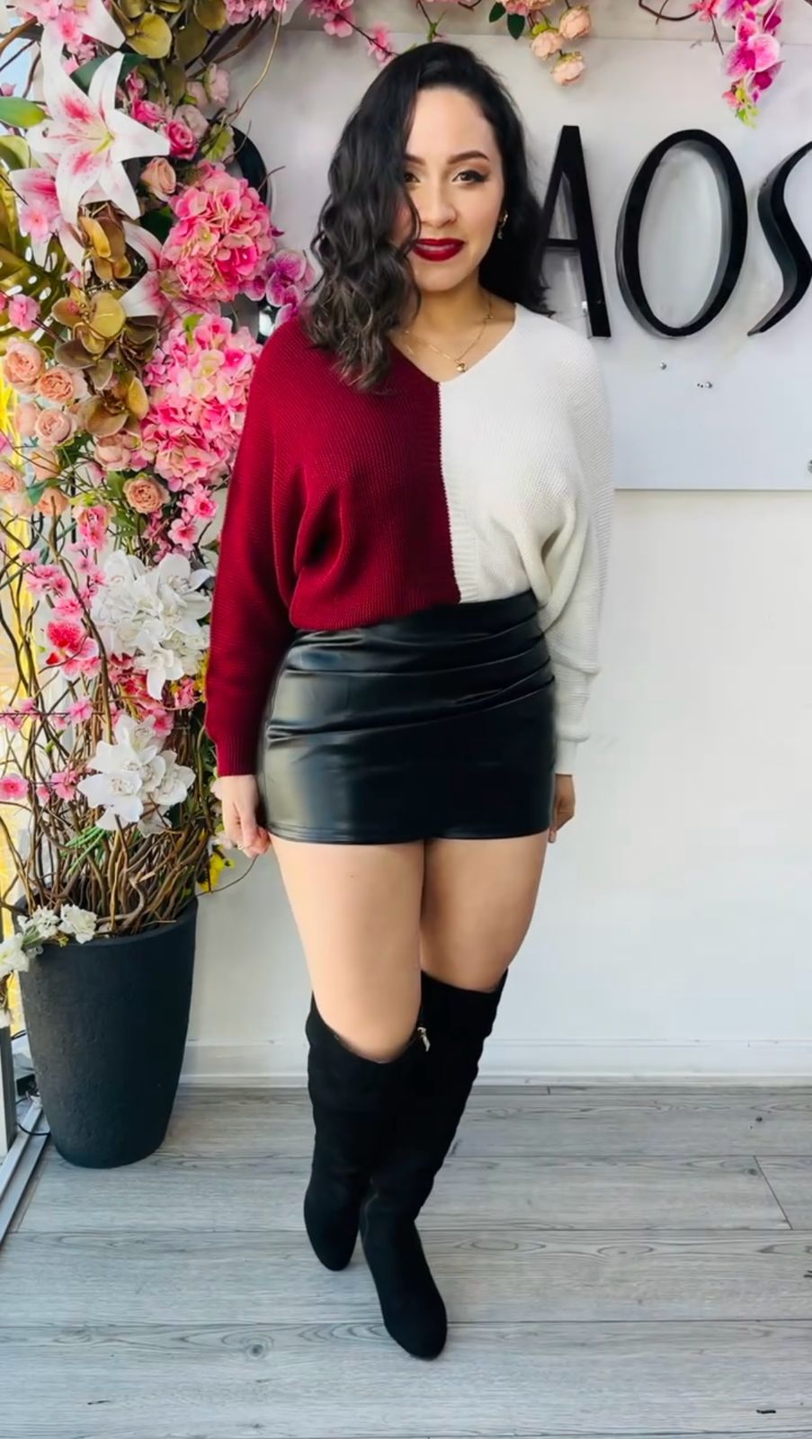 Sweater Olivia Bicolor