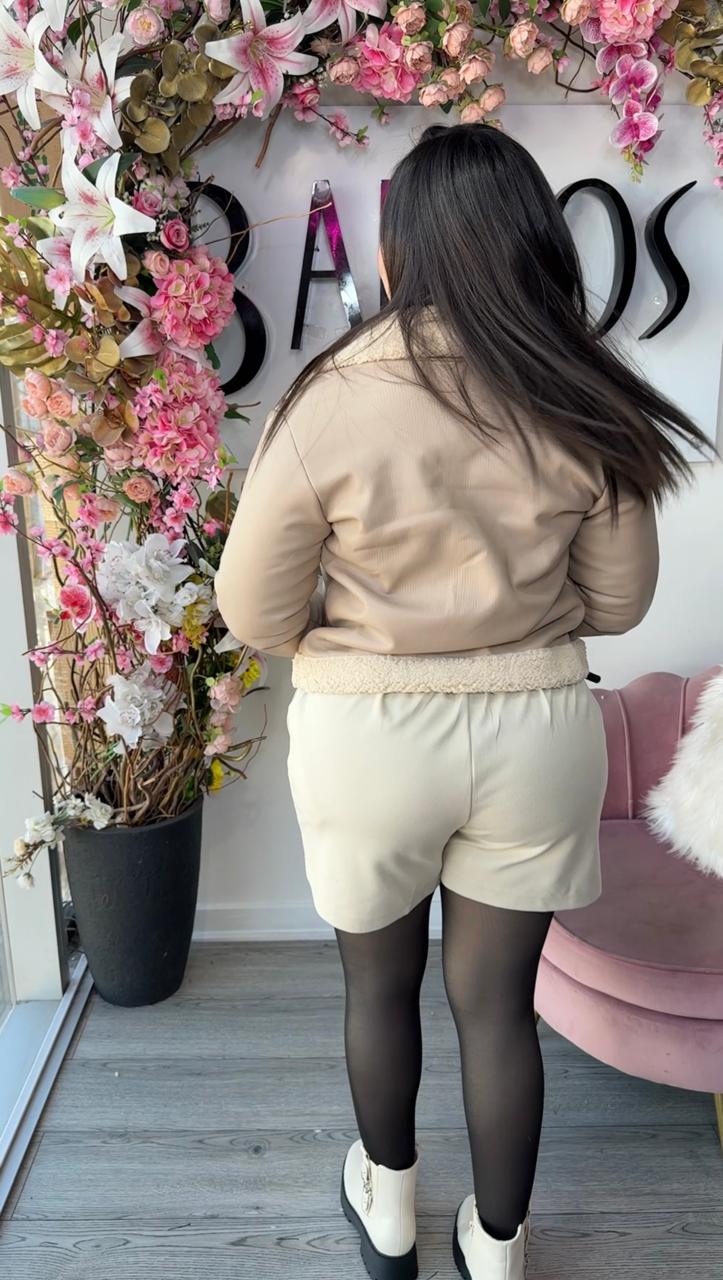 Chaqueta Aviadora Teddy