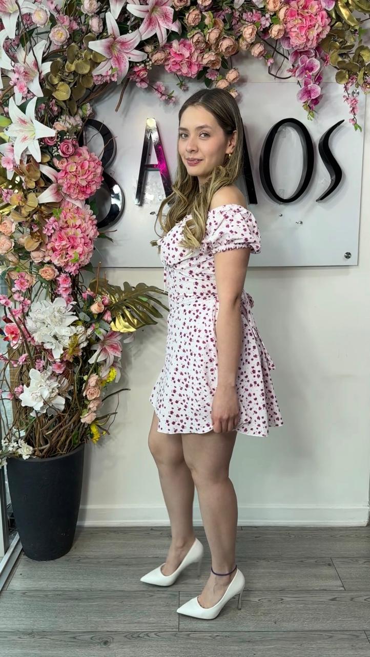Vestido Short Lucia - Estampado
