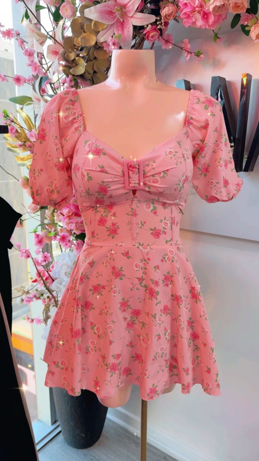 Vestido Short Valentina - Estampado