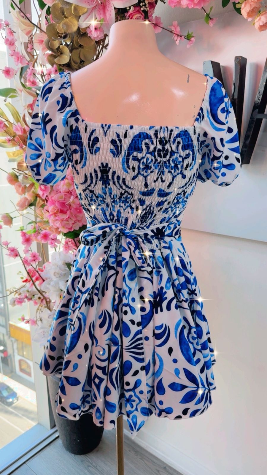 Vestido Short Valentina - Estampado