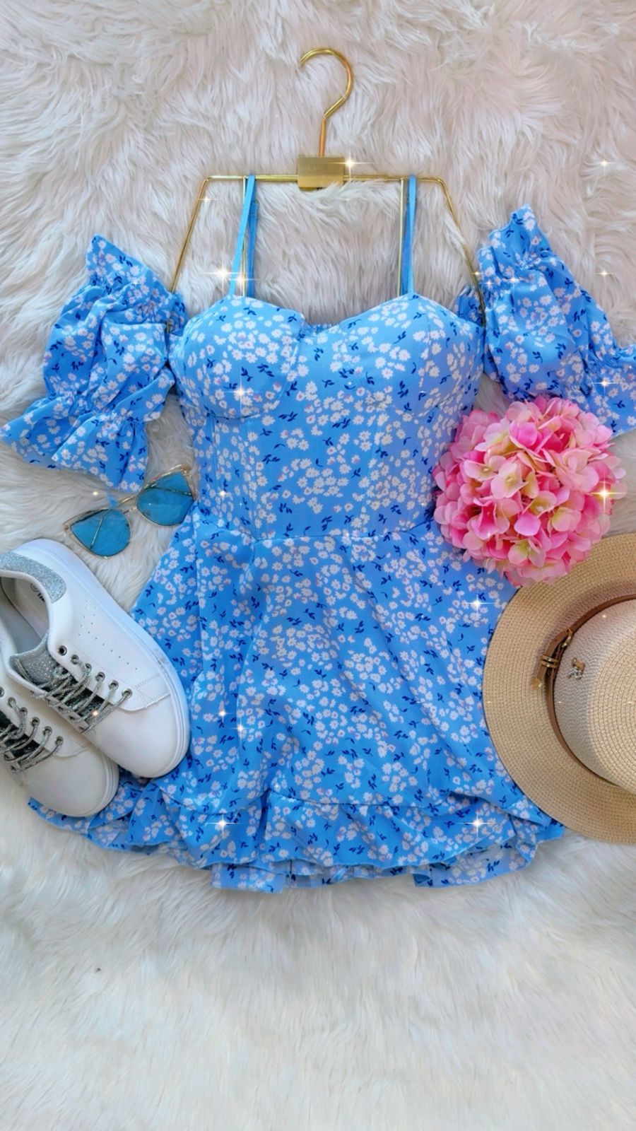 Vestido Short Rosi Estampado