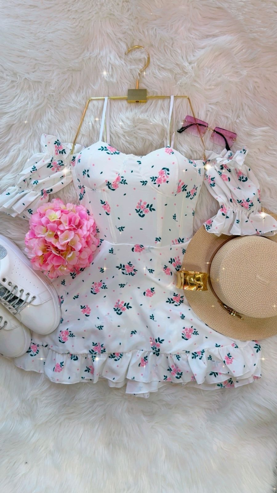 Vestido Short Rosi Estampado