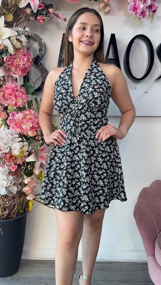 Vestido Short Teresa - Estampado