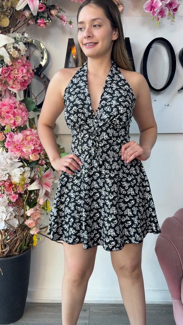 Vestido Short Teresa - Estampado