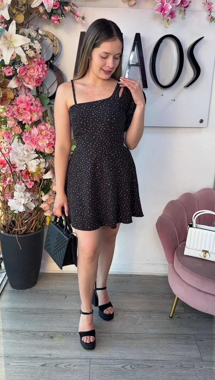 Vestido Short Patricia - Estampado