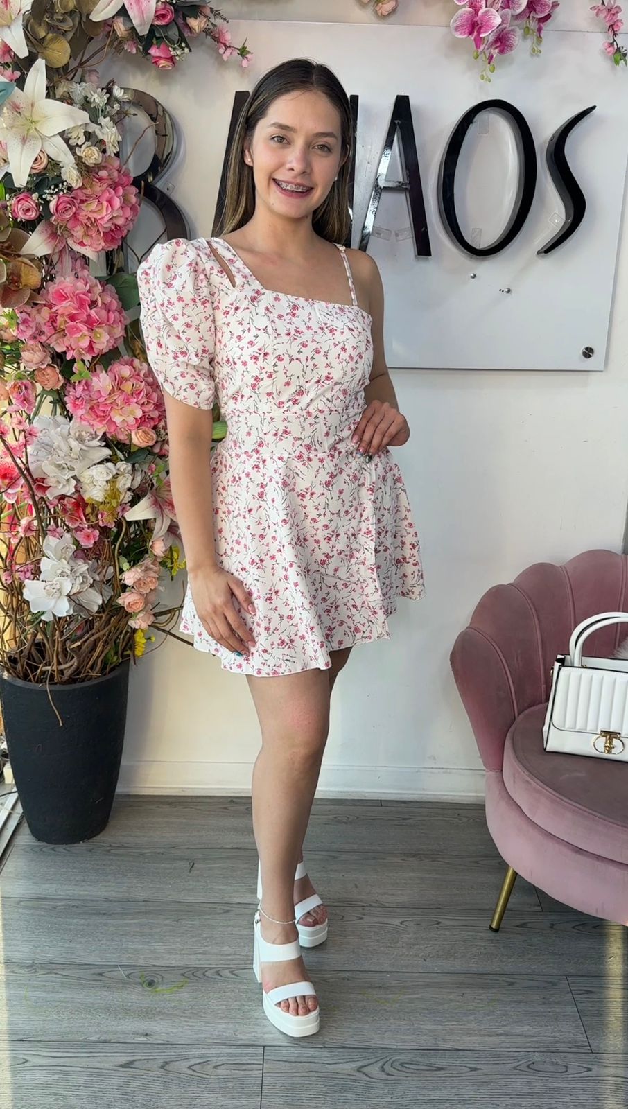 Vestido Short Patricia - Estampado