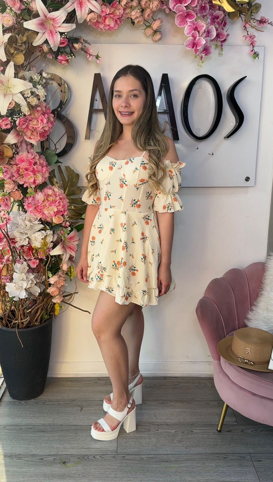 Vestido Short Rosi Estampado