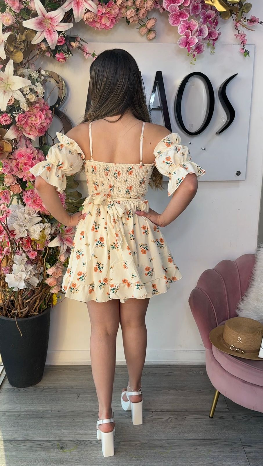 Vestido Short Rosi Estampado