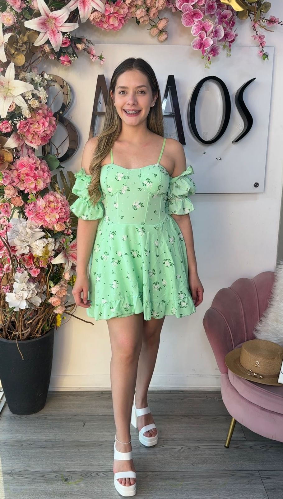 Vestido Short Rosi Estampado