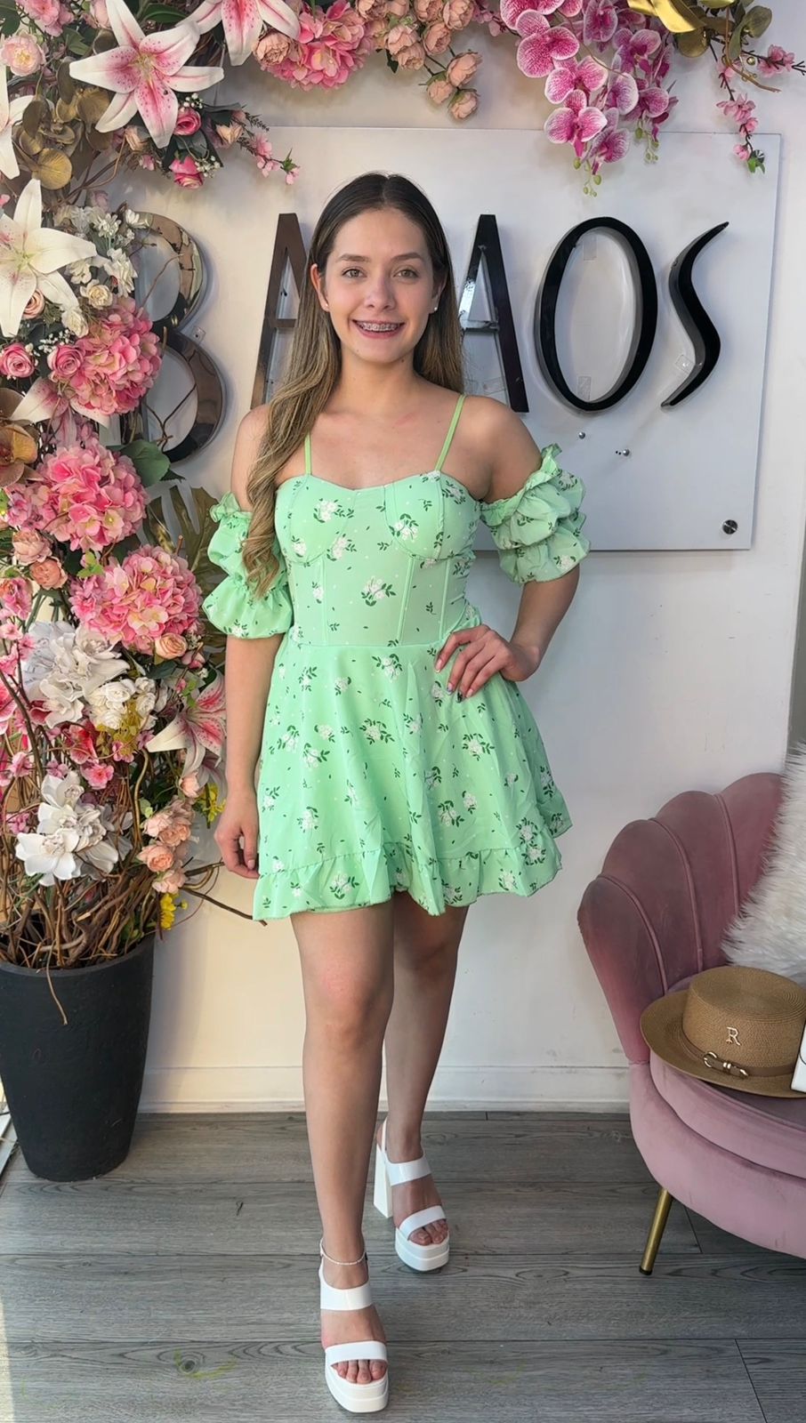 Vestido Short Rosi Estampado