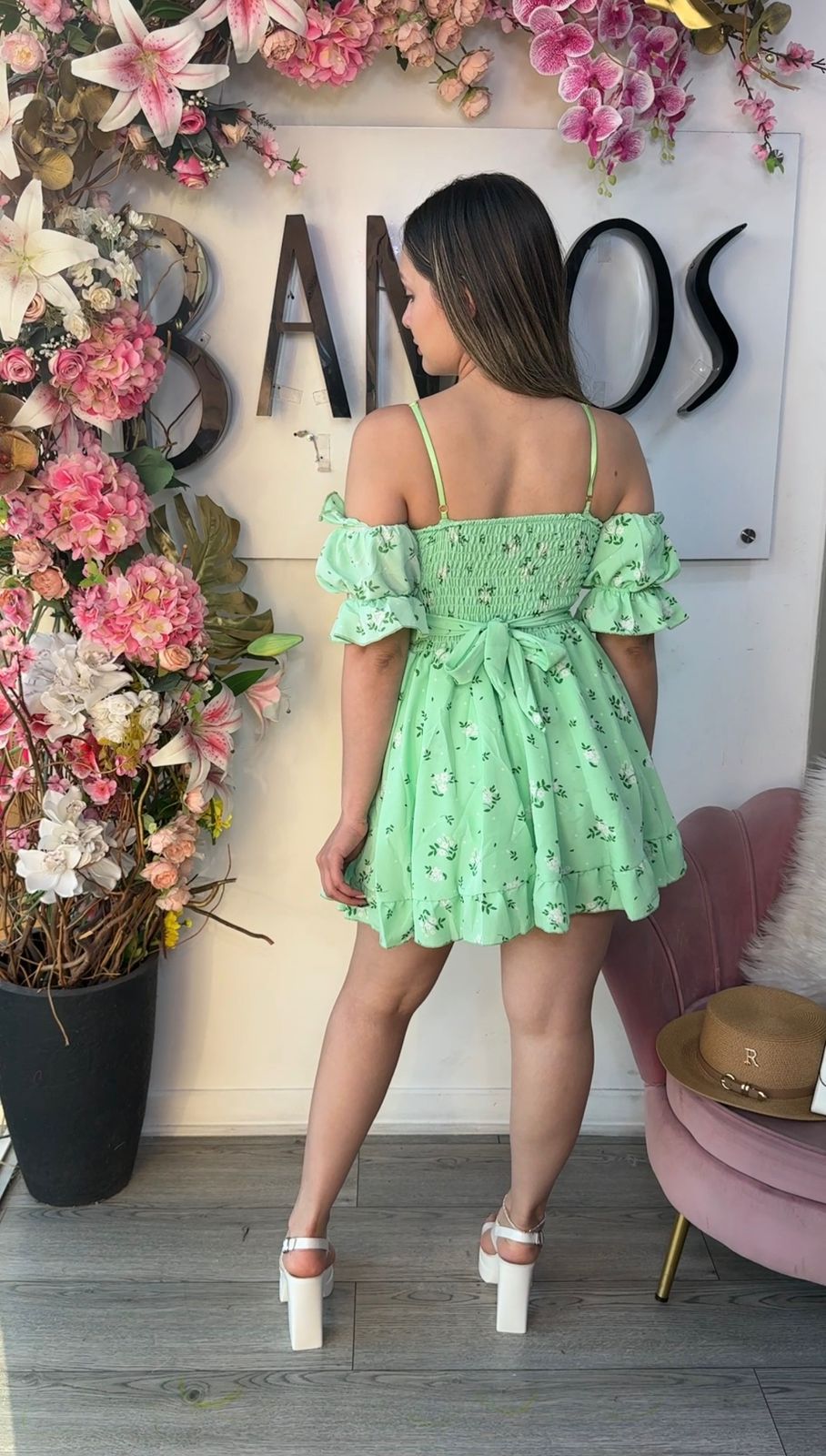 Vestido Short Rosi Estampado