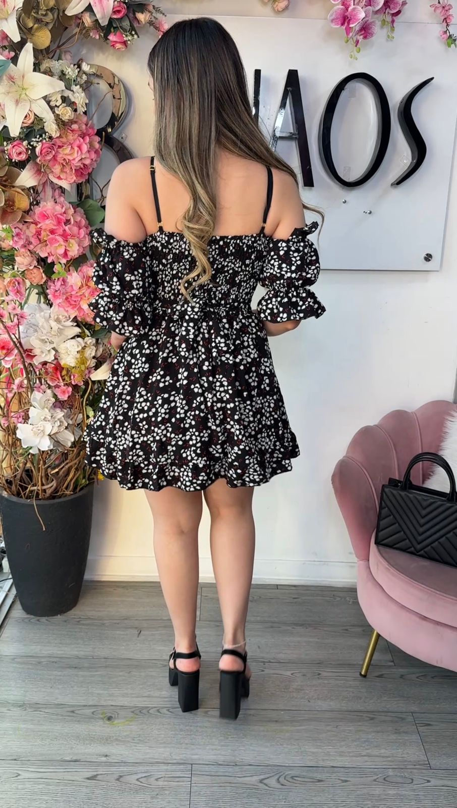 Vestido Short Rosi Estampado