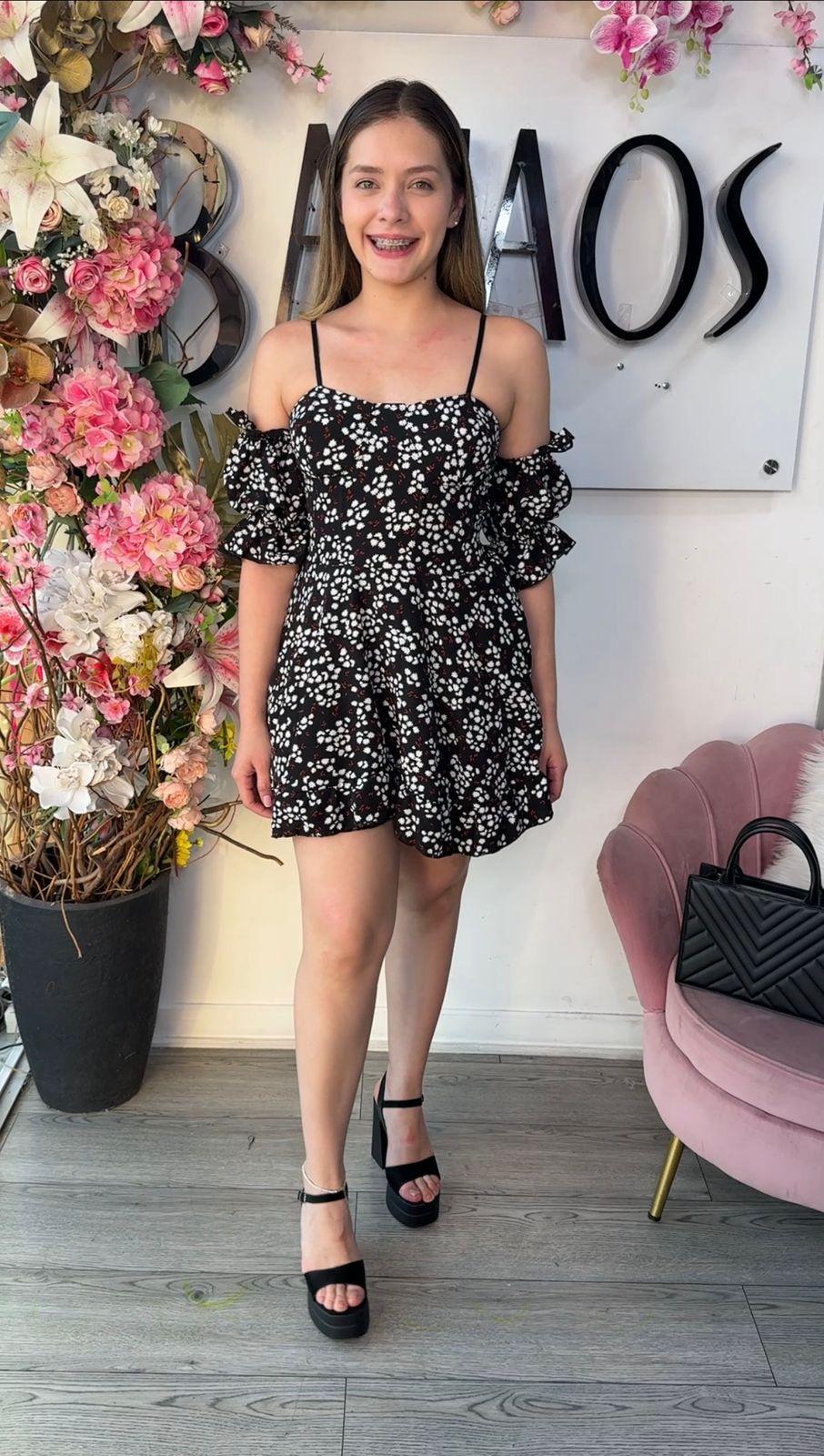 Vestido Short Rosi Estampado