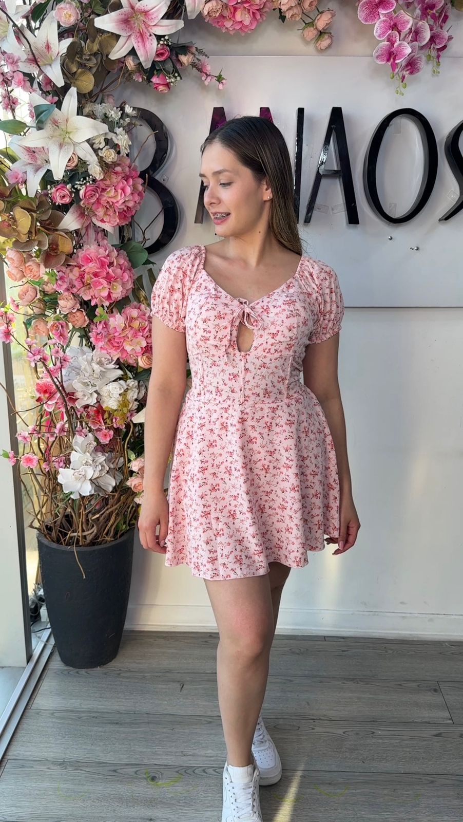 Vestido Short Alessia- Estampado