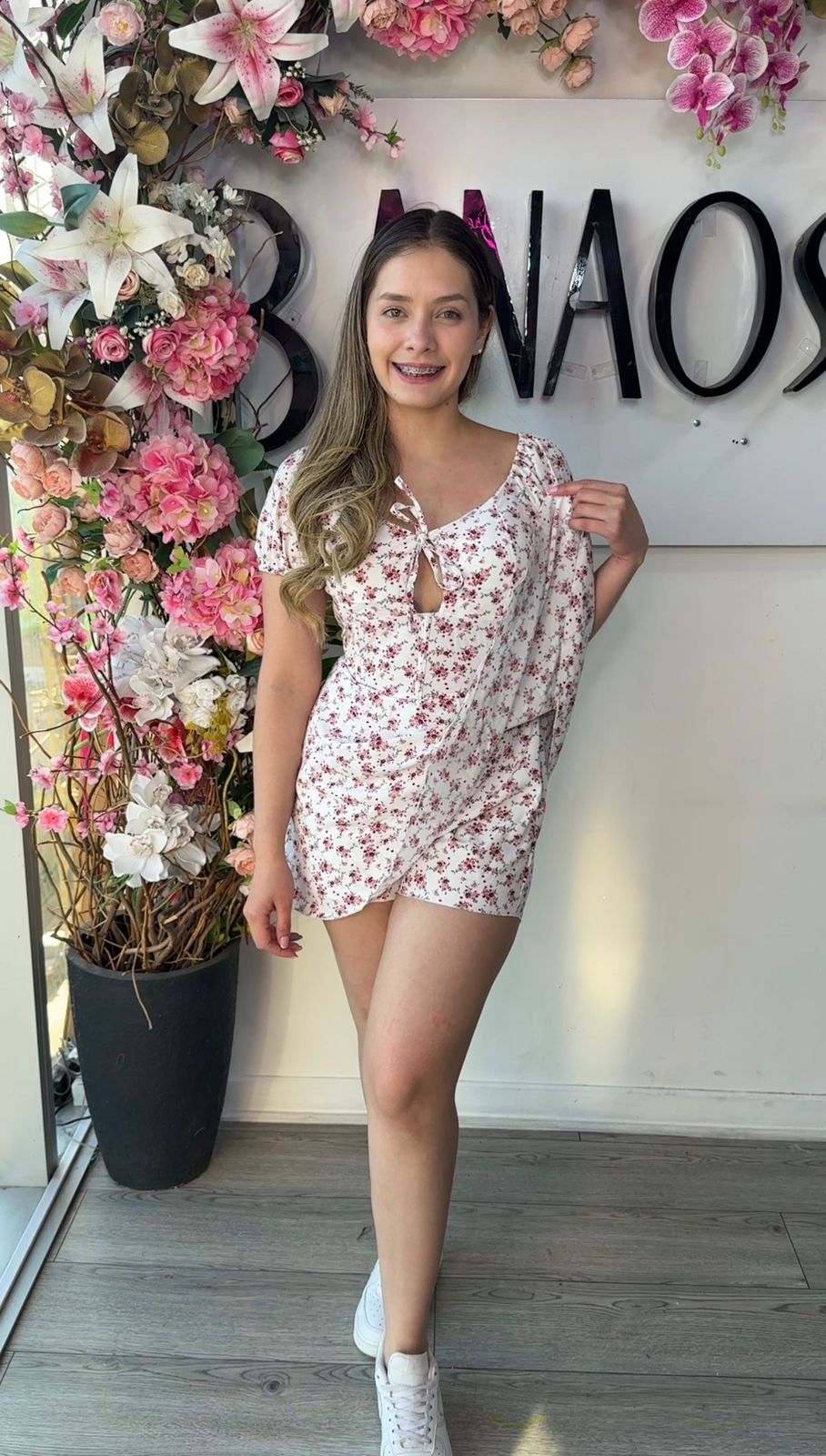 Vestido Short Alessia- Estampado