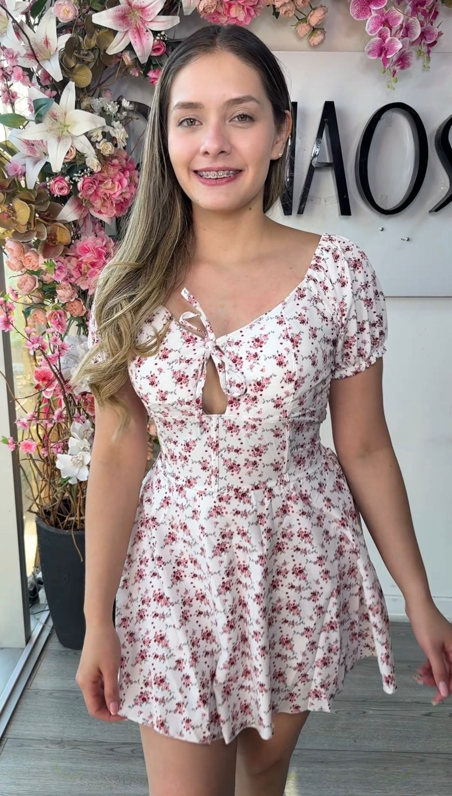 Vestido Short Alessia- Estampado