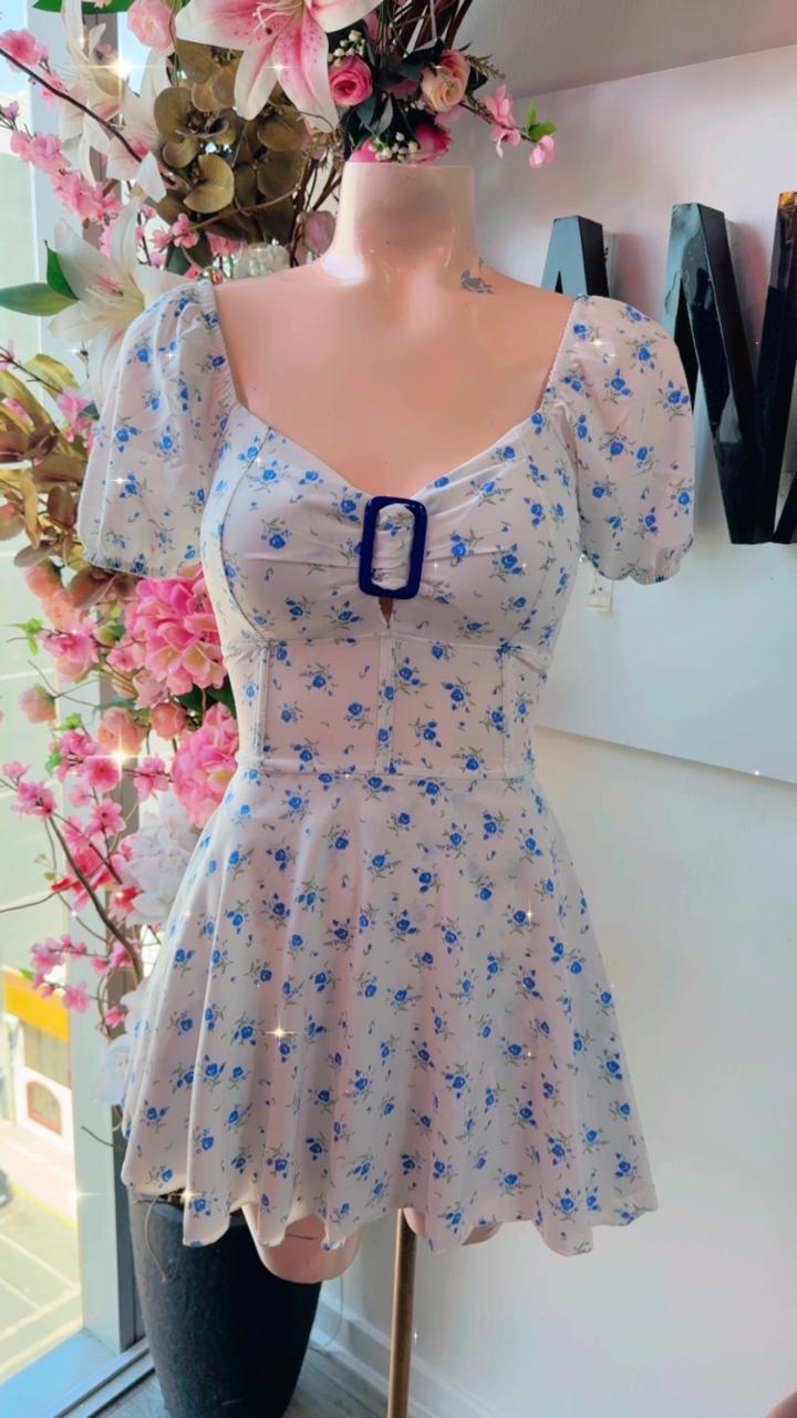 Vestido Short Valentina - Estampado