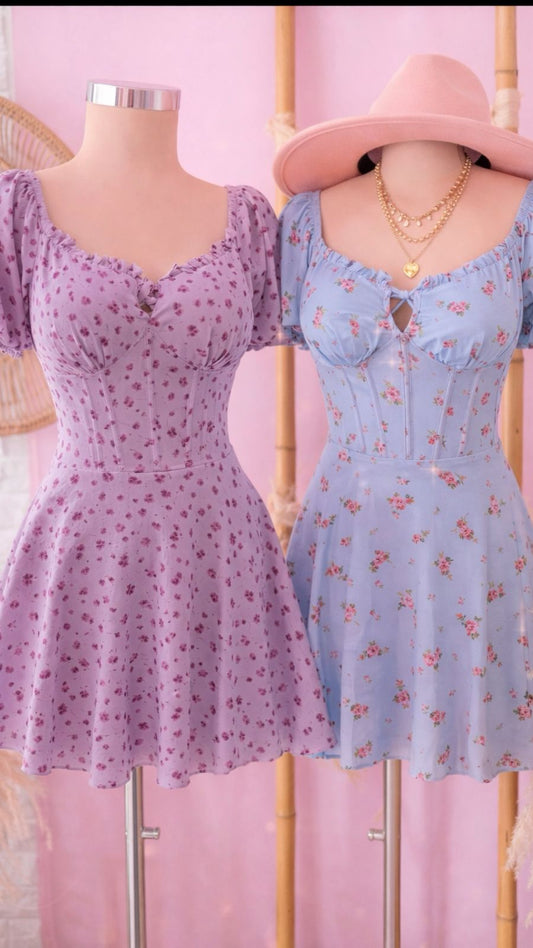 Vestido Short Lucia - Estampado