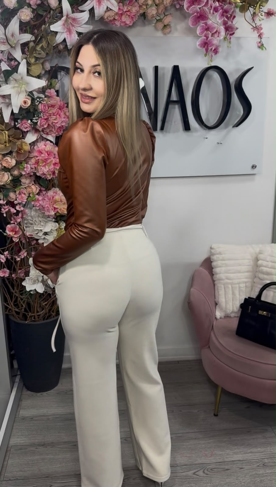 Blusa Valentina - Ecocuero