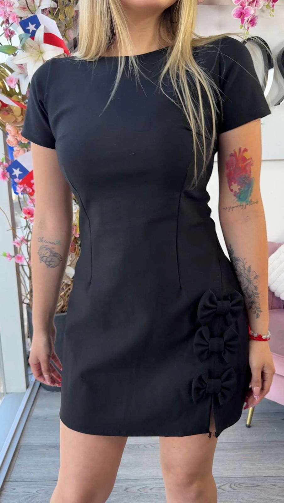 Vestido Inna Manga Corta