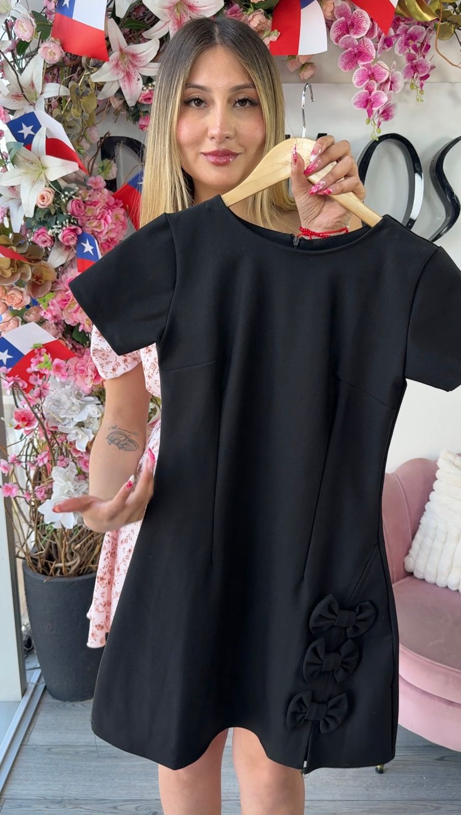 Vestido Inna Manga Corta