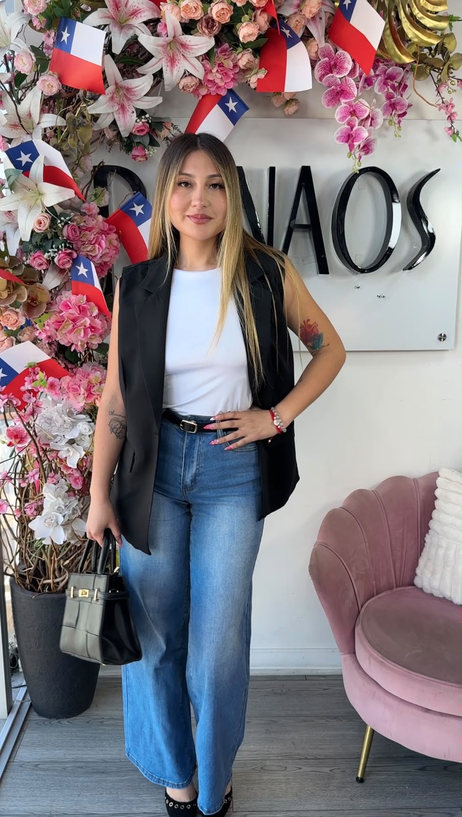 Blazer Estructurado Sin mangas (Carla)