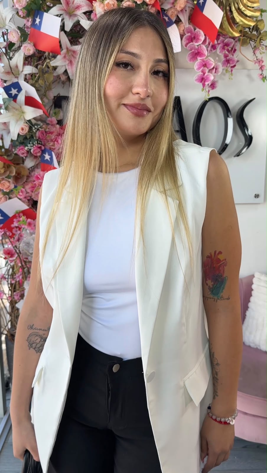 Blazer Estructurado Sin mangas (Carla)