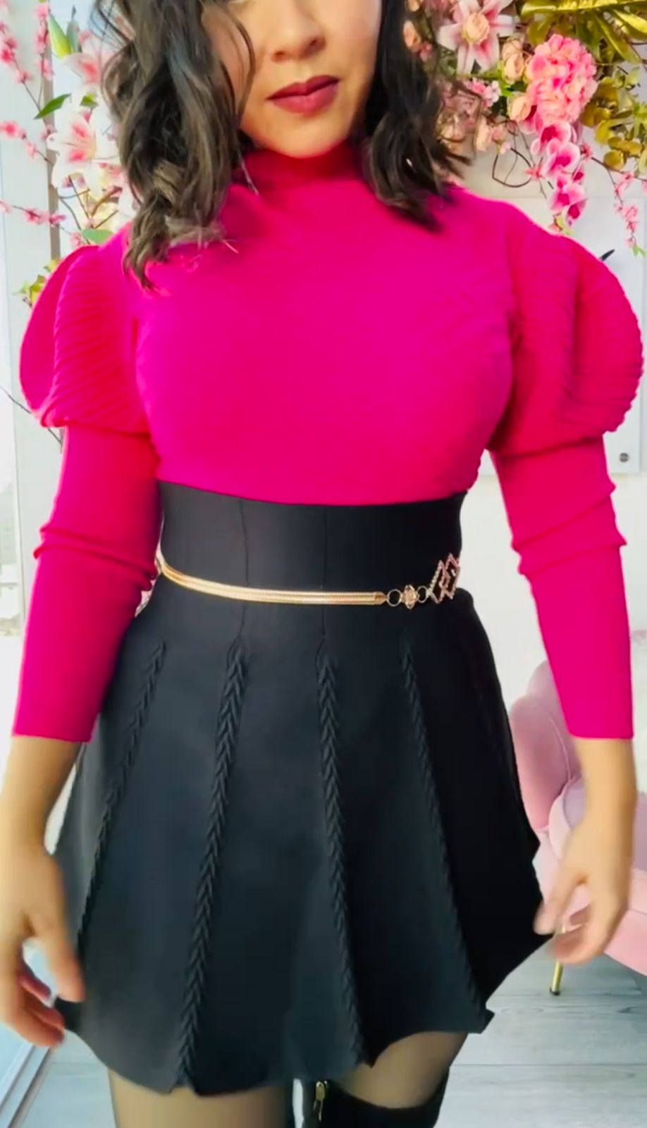 Falda Diane - Negro / Unica