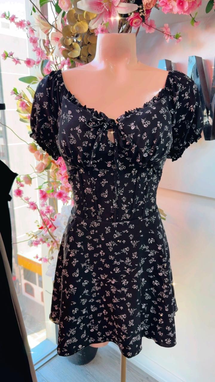 Vestido Short Lucia - Estampado