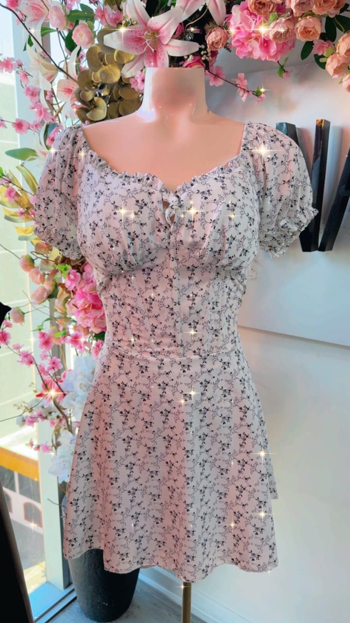 Vestido Short Lucia - Estampado