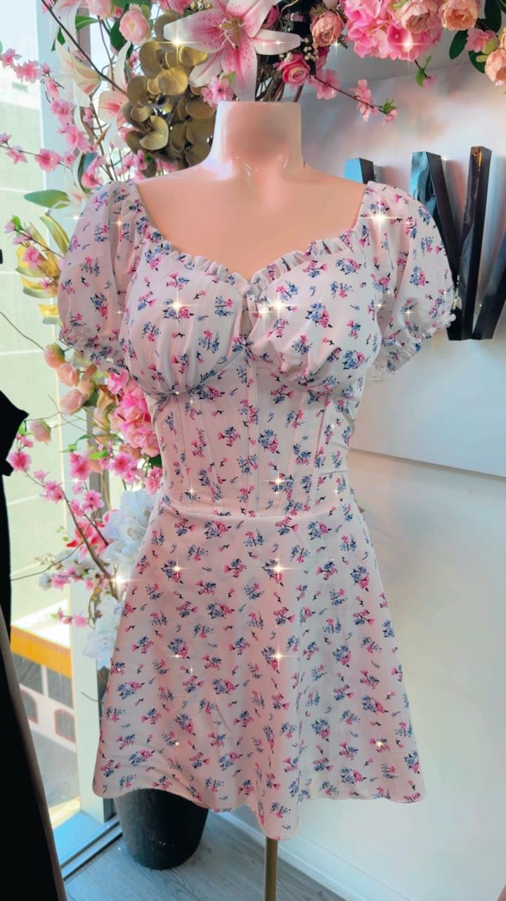 Vestido Short Lucia - Estampado