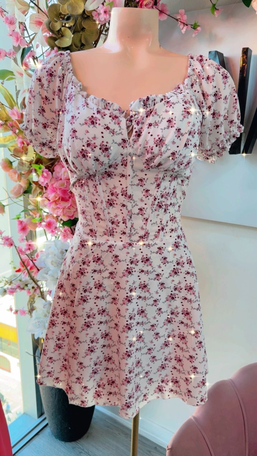 Vestido Short Lucia - Estampado