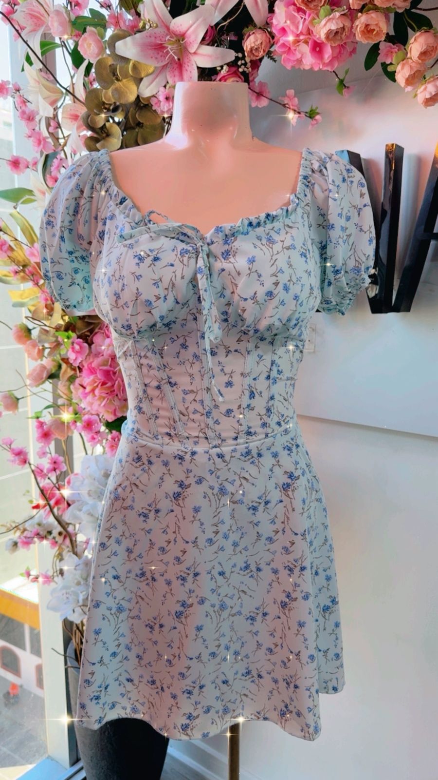 Vestido Short Lucia - Estampado