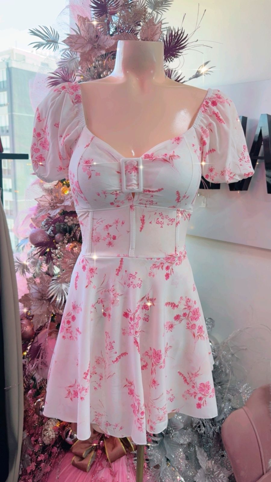 Vestido Short Valentina - Estampado