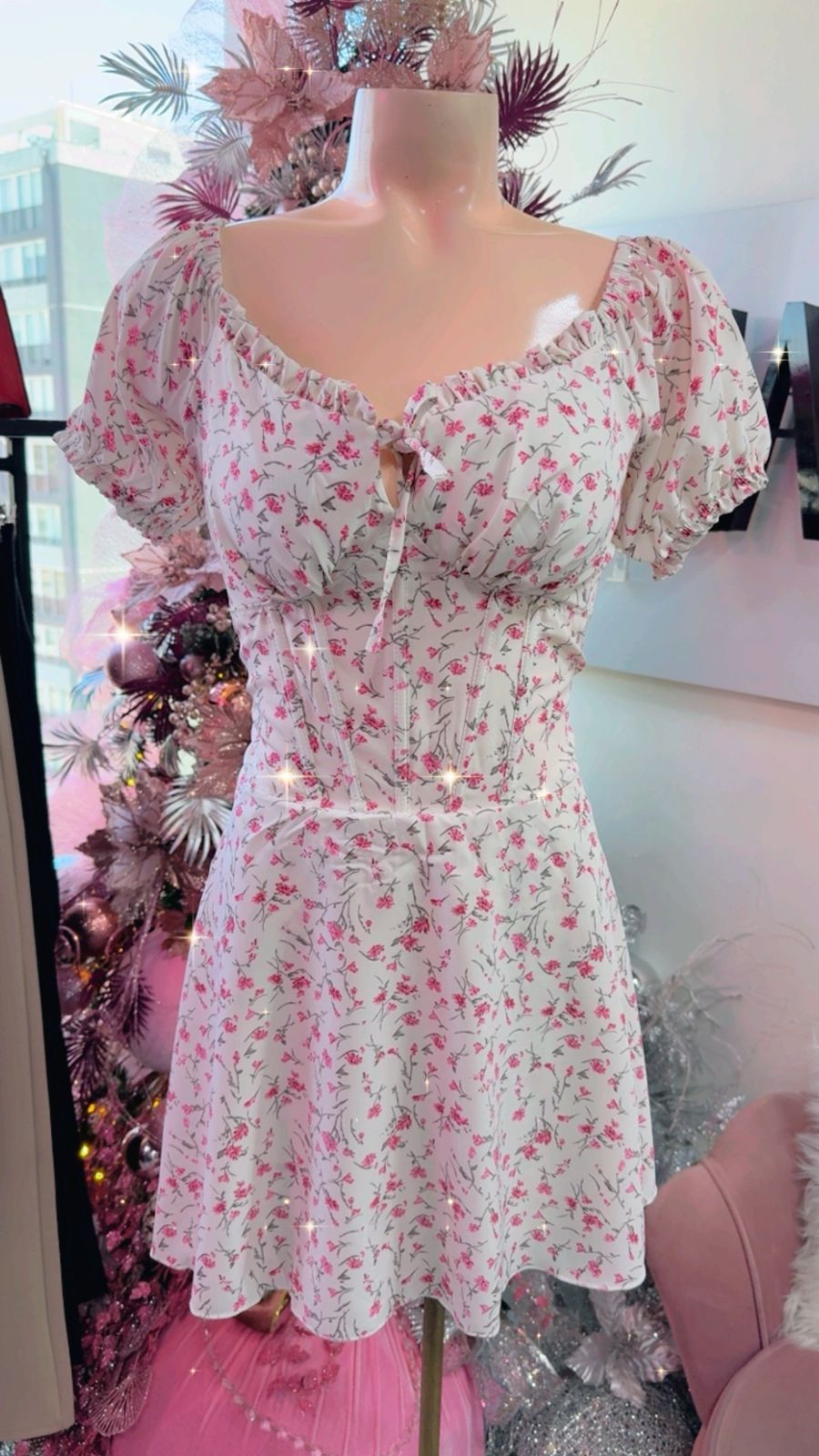 Vestido Short Lucia - Estampado