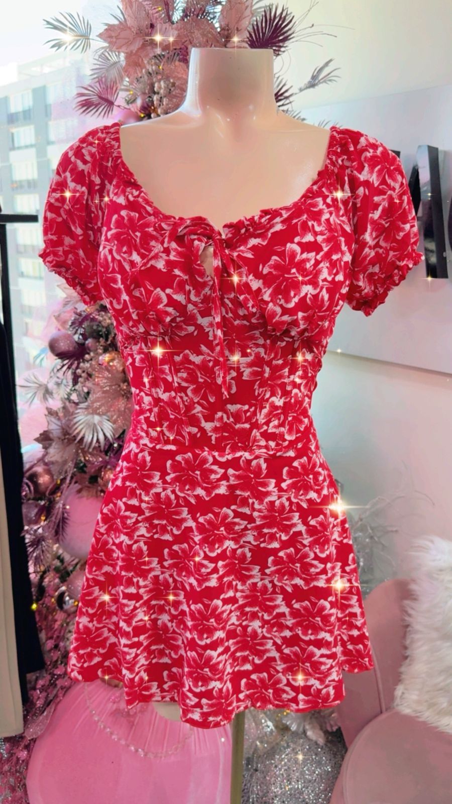 Vestido Short Lucia - Estampado