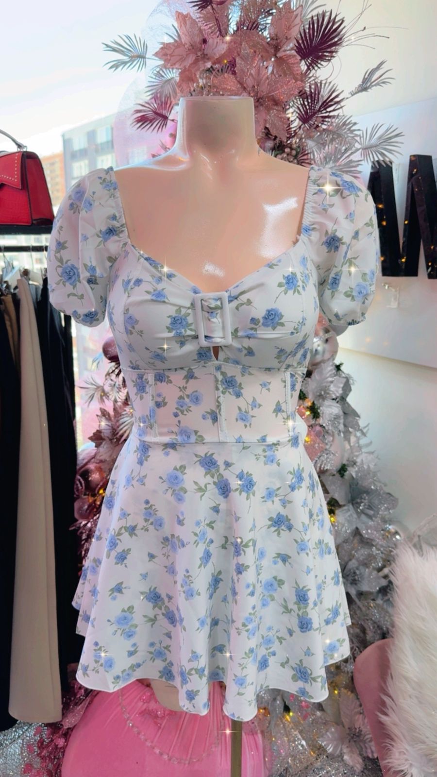 Vestido Short Valentina - Estampado