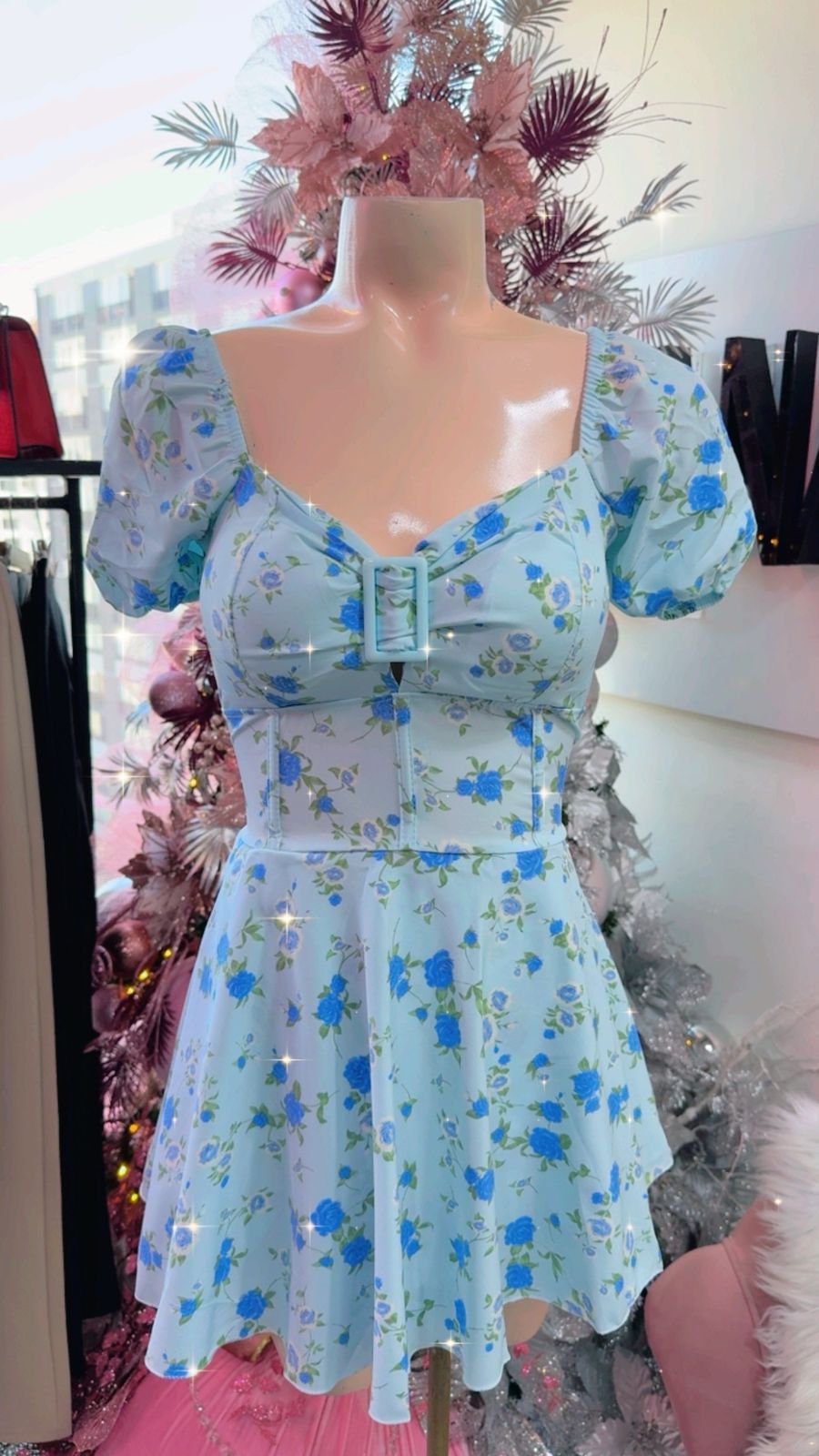 Vestido Short Valentina - Estampado